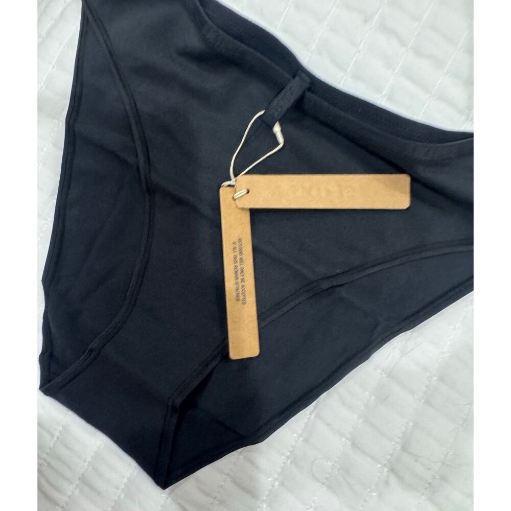 Skims Cotton Logo High Leg Bikini underwear